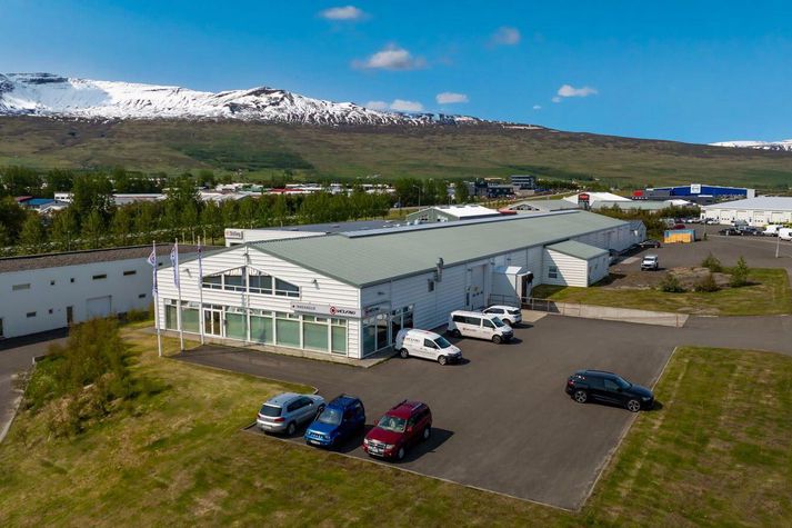 Höfuðstöðvar Vélfags á Akureyri.