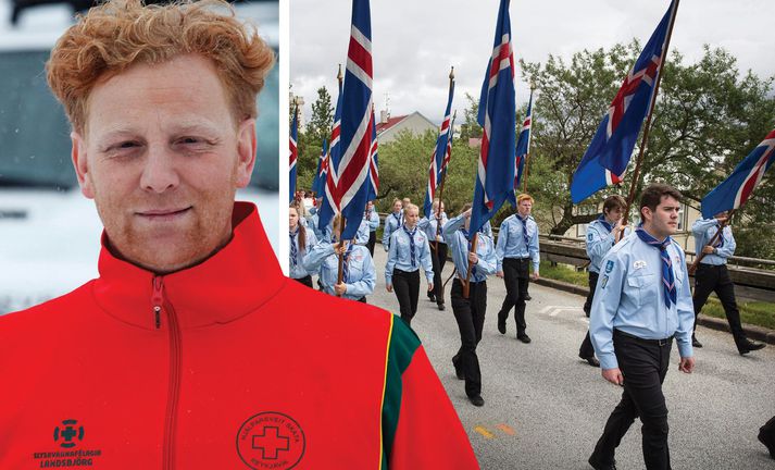 Bragi Björnsson var skátahöfðingi Bandalags íslenskra skáta.