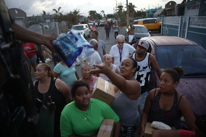 Aðstoð hefur borist til Puerto Rico en ljóst er að fjölmargir til viðbótar þurfa hjálp.