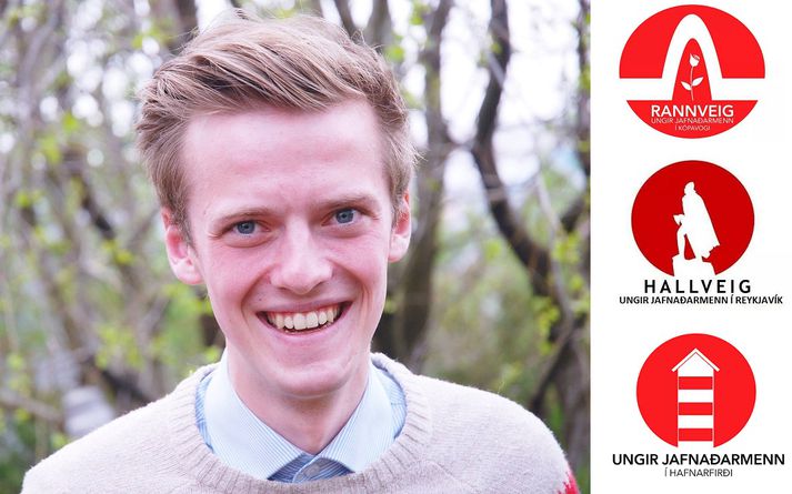 Óskar Steinn Ómarsson, formaður Bersans í Hafnarfirði.