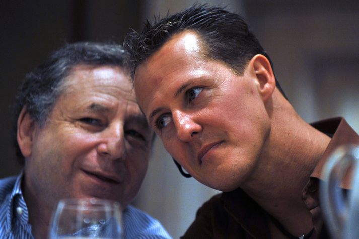 Jean Todt og Michael Schumacher.