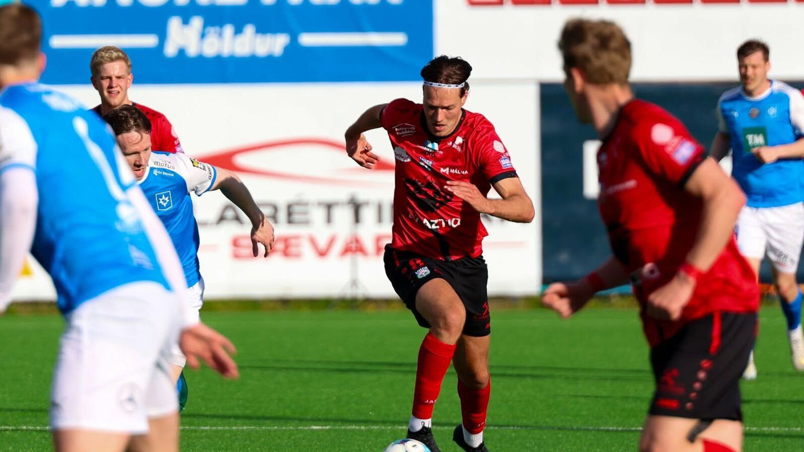 Birkir Már með tvö og Aftur­elding í undan­úr­slit í fyrsta 
