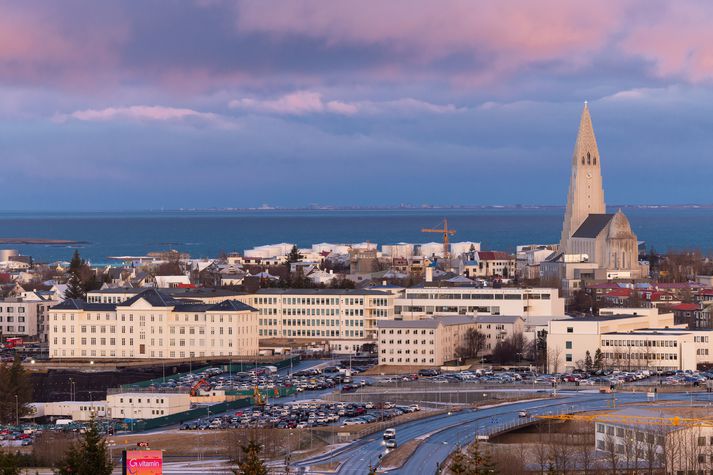 Hálku hefur orðið vart á höfuðborgarsvæðinu í dag.