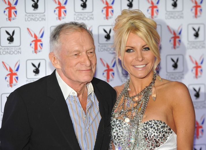 Hugh Hefner og Crystal giftu sig árið 2013 og voru saman allt þar til hann lést árið 2017. 