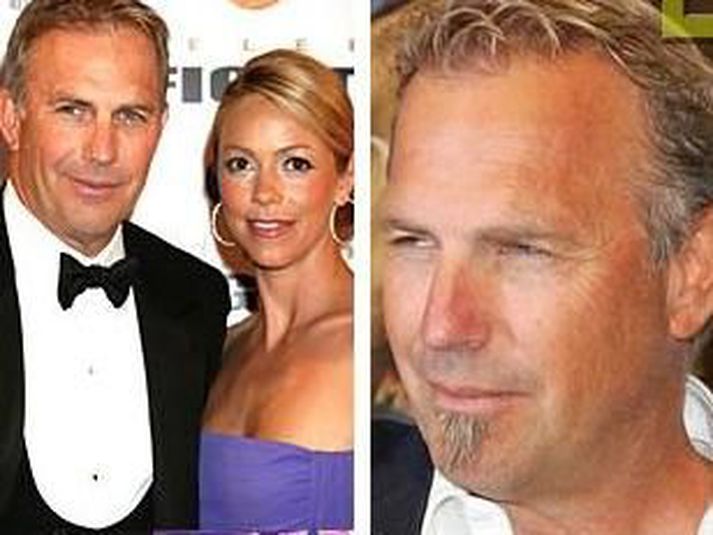 Kevin Costner og Christine Baumgartner
