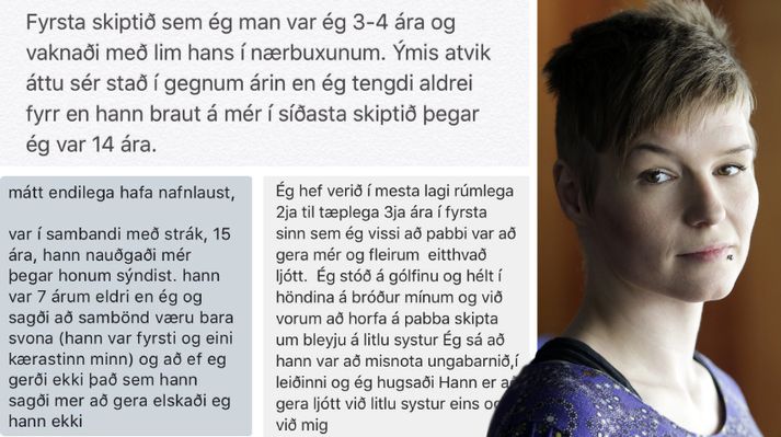 Hildur segir frásagnirnar á sjötta tug og fjölgi enn. Enginn karlmaður hefur deilt sögu af kynferðisofbeldi. Hildur telur mikilvægt að raddir gerenda heyrist líka.