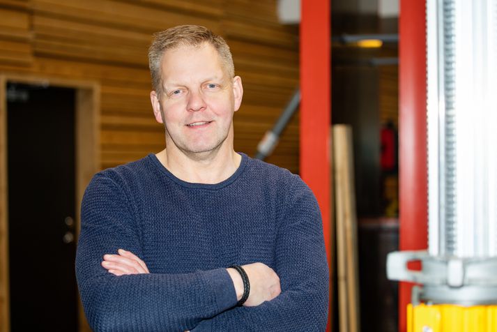 „Helstu viðskiptavinir okkar eru fyrirtæki á byggingarmarkaði sem sjá um uppsteypu á mannvirkjum, t.d. íbúðum, opinberum byggingum, virkjunum og brúm,“ segir Þorleifur Elíasson, sölustjóri hjá Örmum Mótum og krönum.