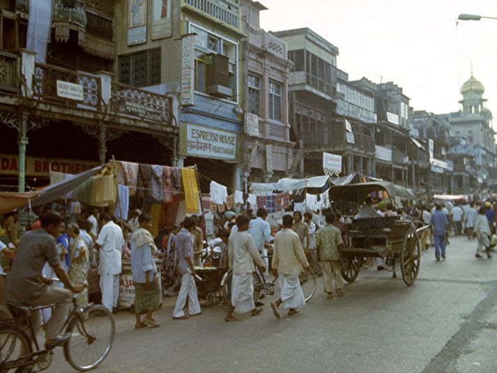 Götumynd frá Rawalpindi.