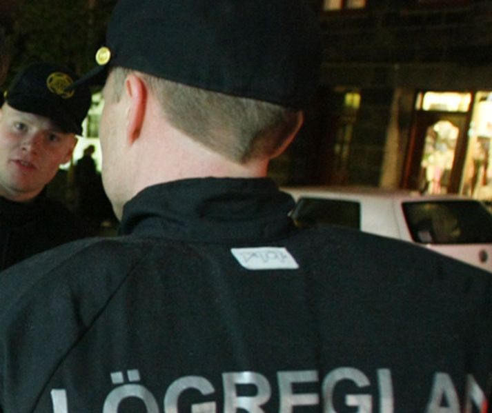 Lögreglan gerði húsleit í tveimur íbúðum í miðborginni.