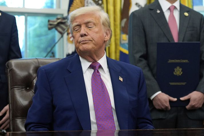 Donald Trump, forseti Bandaríkjanna.