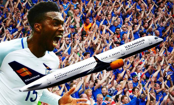 Daniel Sturridge og félagar í enska landsliðinu bíða Íslendinga í Nice.