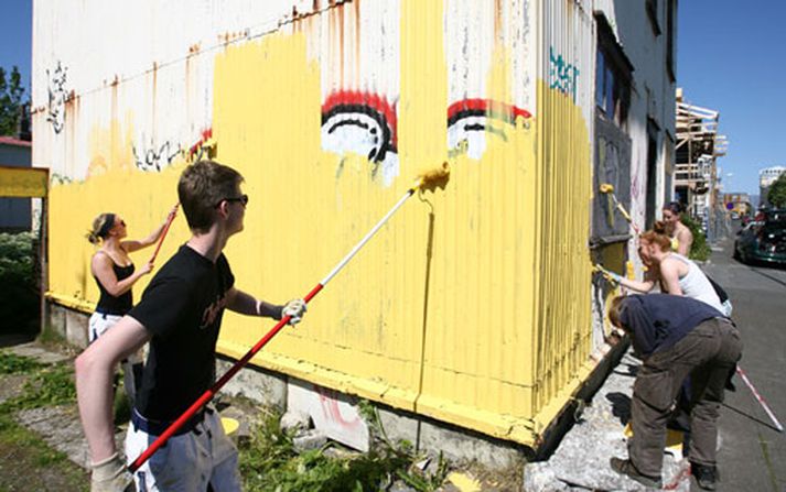 Frá hreinsunarátakinu.
Mynd: Framkvæmda- og eignasvið Reykjavíkurborgar