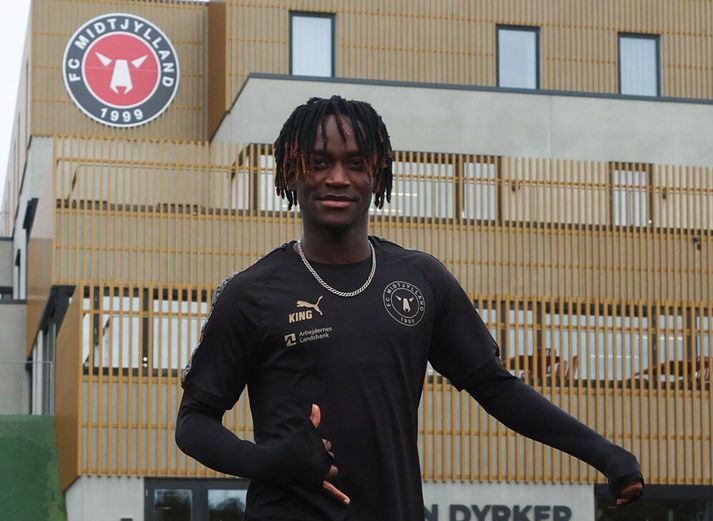 Alamara Djabi hefur verið í herbúðum Midtjylland síðan 2023.