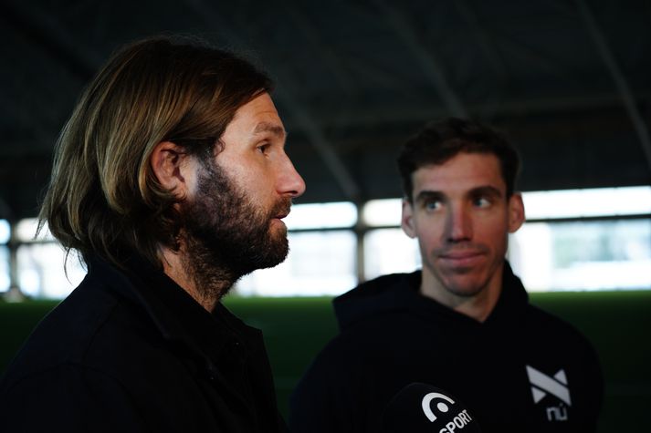 Óskar og Pablo ætla sér stórræði á Ásvöllum.