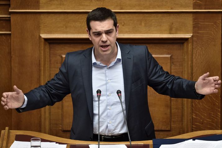 Alexis Tsipras, forsætisráðherra Grikklands.