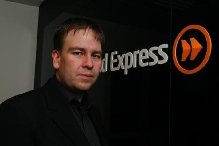 Matthías Imsland þegar hann var enn forstjóri Iceland Express.