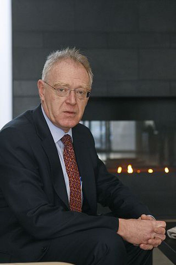 Robert Parker stofnandi eignastýringarsviðs Credit Suisse kynnti fagfjárfestum tækifærin úti í hinum stóra heimi í boði Alfa fjárfestingaráðgjafar í síðustu viku. Það versta gengur yfir í haust, að hans mati. Markaðurinn/Pjetur