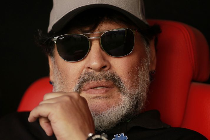 Diego Armando Maradona þjálfar nú lið Dorados de Sinaloa í Mexíkó.