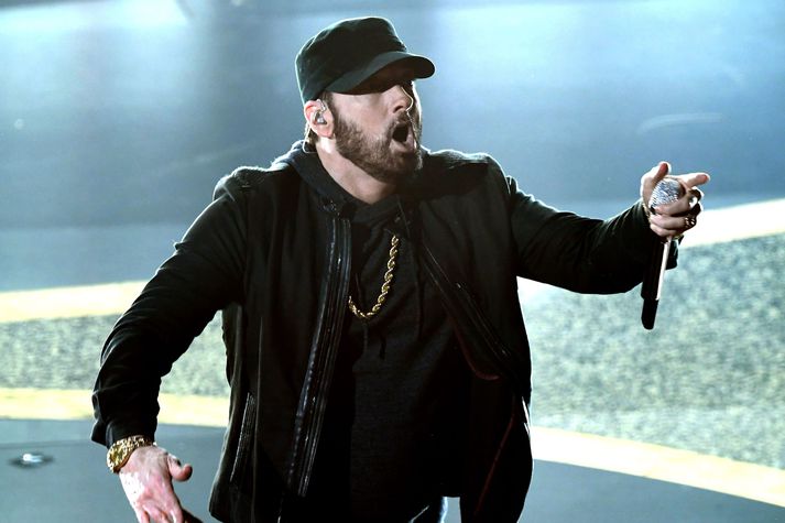 Eminem er af mörgum talinn einn færasti rappari sögunnar.