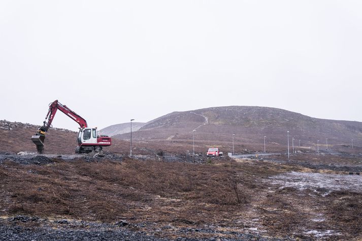 Skarðshlíðarhverfið á að byggja upp á næstu árum. Það hefur nánast verið tilbúið til uppbyggingar í um áratug. Fréttablaðið/Eyþór 