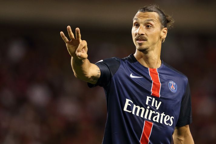 Zlatan er búinn að vinna þrjá Frakklandsmeistaratitla með PSG.