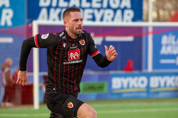 Gylfi Þór Sigurðsson sneri aftur á Hlíðarenda í gær en tókst ekki að setja mark sitt á leikinn.