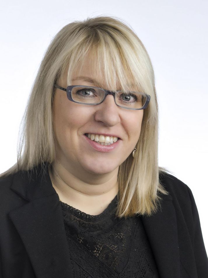 Herdís Pála Pálsdóttir, nýráðinn framkvæmdastjóri mannauðsmála og samskipta hjá Reiknisstofu bankanna.