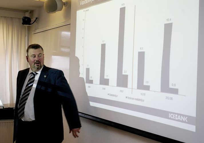 Agnar Hansson, forstjóri Sparisjóðabankans.