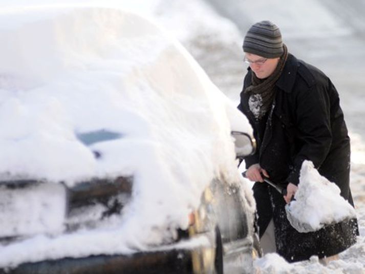 Frá Baltimore í Bandaríkjunum í dag. Mynd/AP