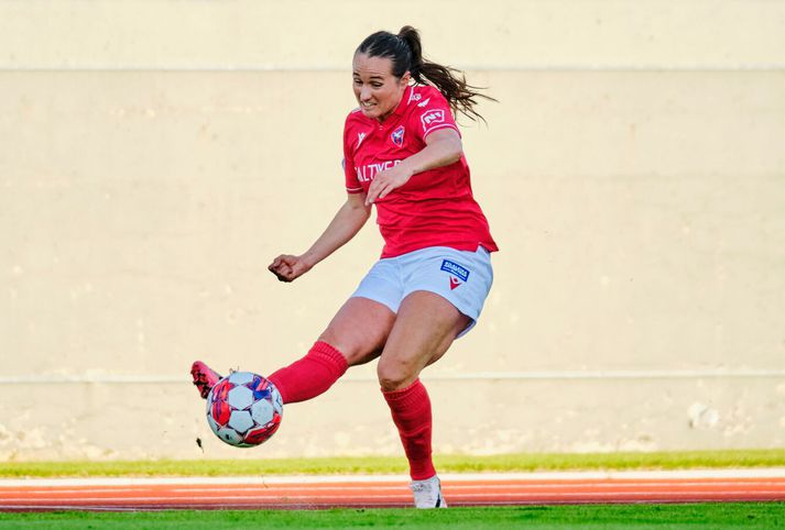 Fanndís Friðriksdóttir var allt í öllu í sóknarleik Vals í 3-0 sigrinum á Þór/KA.