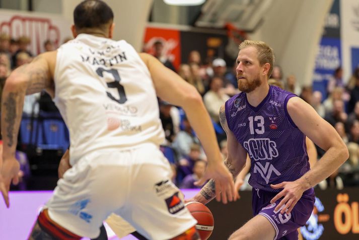 Haukur Helgi Pálsson er fyrirliði Álftaness.