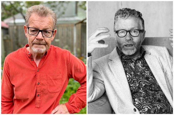 Þótt þeir Eiríkur og Kristján séu um margt líkir í útliti þá hafa þeir ólíka sýn á íslenskuna og ábyrgð Ríkisútvarpsins.