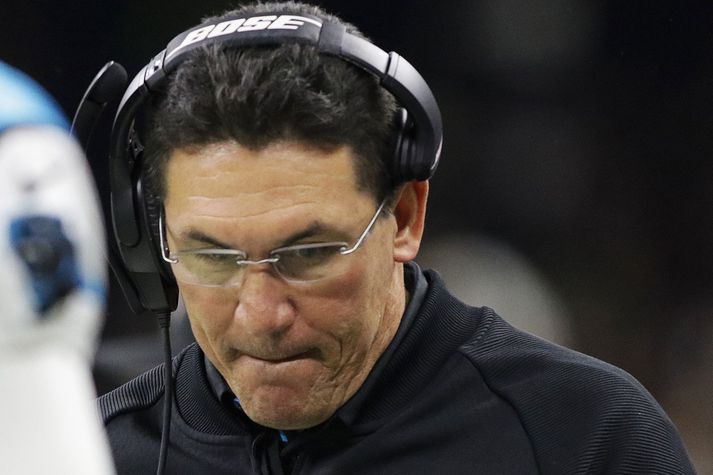 Ron Rivera þjálfaði áður lið Carolina Panthers í níu ár.