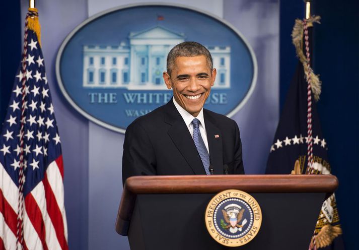 Obama er ánægður með að Sony hafi ákveðið að sýna kvikmyndina The Interview.