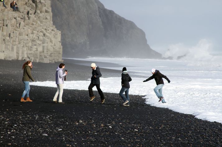 Reynisfjara á Suðurlandi.