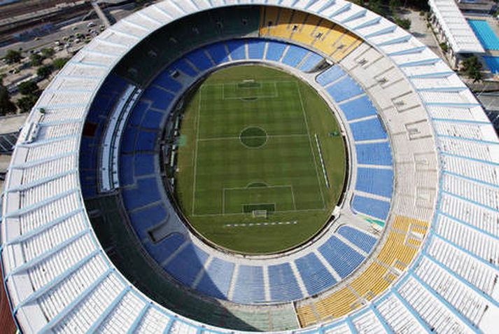 Maracana-völlurinn eins og hann lítur út í dag.