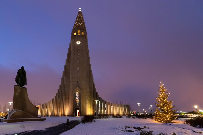 Maðurinn var handtekinn í miðborginni.