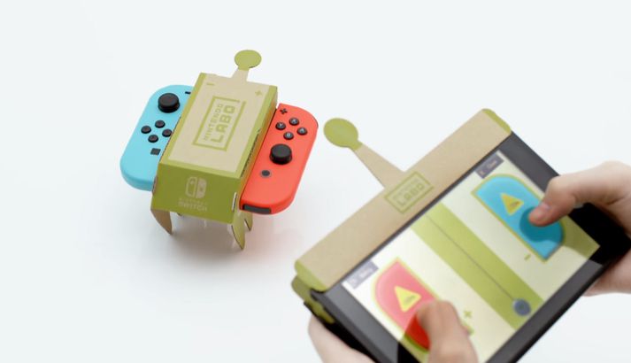 Nintendo Labo er ætlað börnum og þeim sem finnst gaman að haga sér eins og börn.