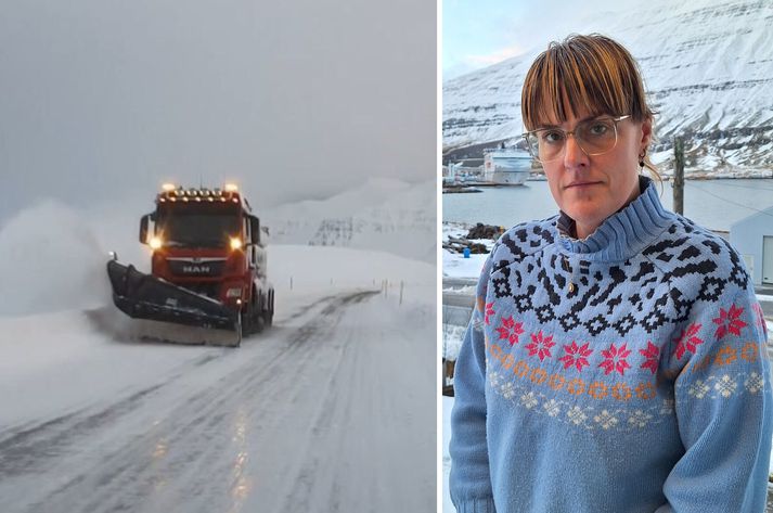 Jónína Brynjólfsdóttir segir samfélagið á Austfjörðum í sárum eftir fregnir gærdagsins.