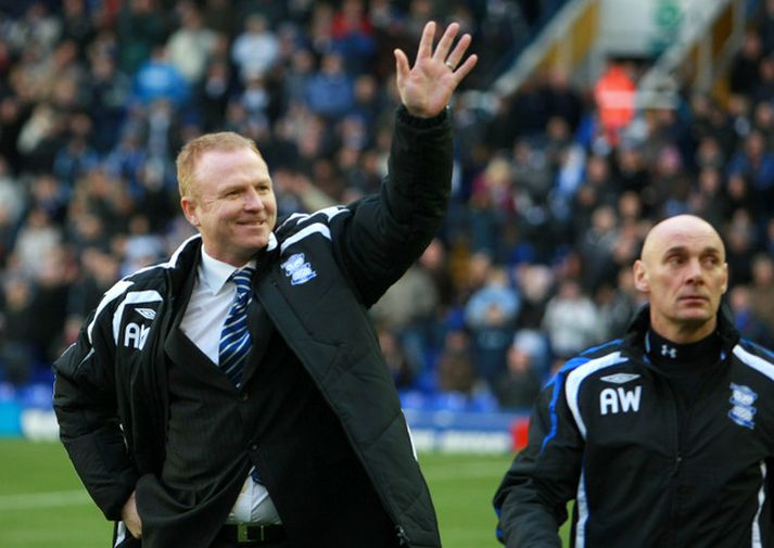 Alex McLeish, stjóri Birmingham.