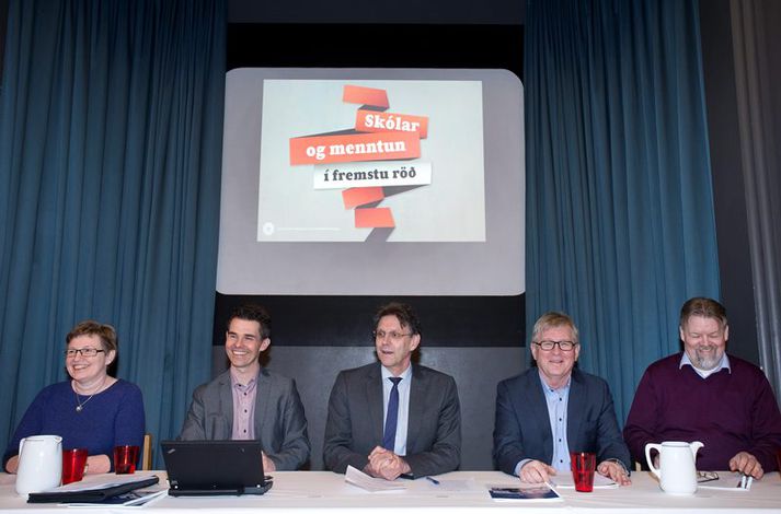 Frá fundinum fyrr í dag. 