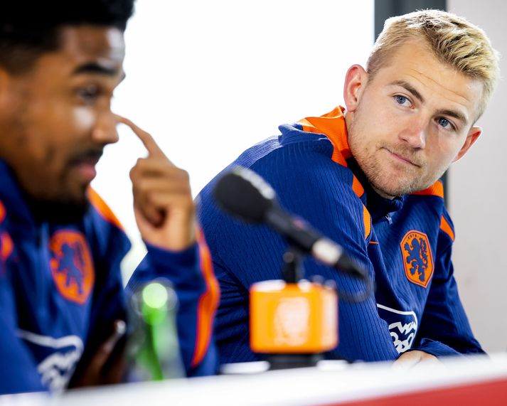 Mathijs de Ligt vill komast úr herbúðum Bayern Munchen. Hann er nú staddur á EM með hollenska landsliðinu.