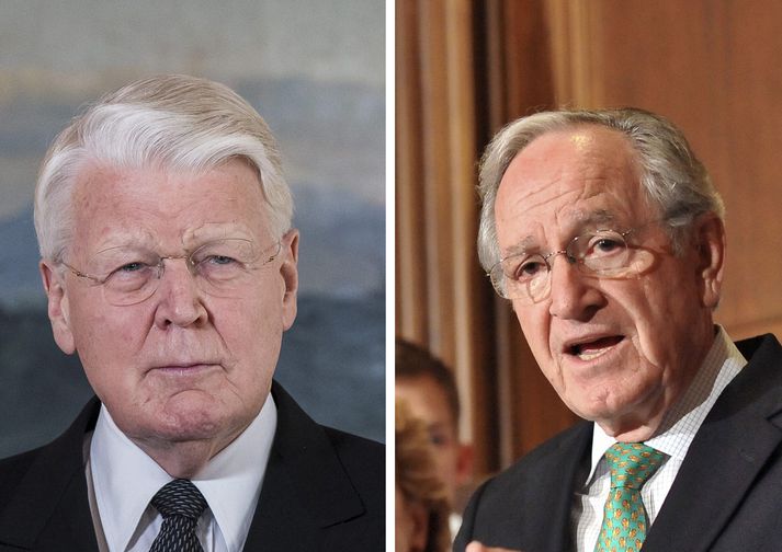 Tom Harkin er bandarískur þingmaður sem hélt fyrirlestur á ráðstefnu Arctic Circle í Reykjavík í síðustu viku. Þeir Ólafur Ragnar hafa verið vinir um árabil.
