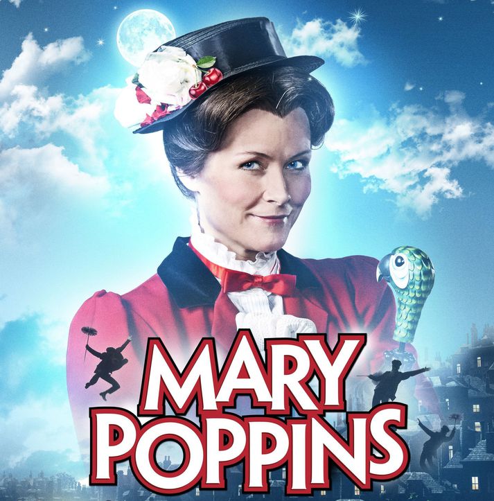 Jóhanna Vigdís Arnardóttir fór með hlutverk Mary Poppins.