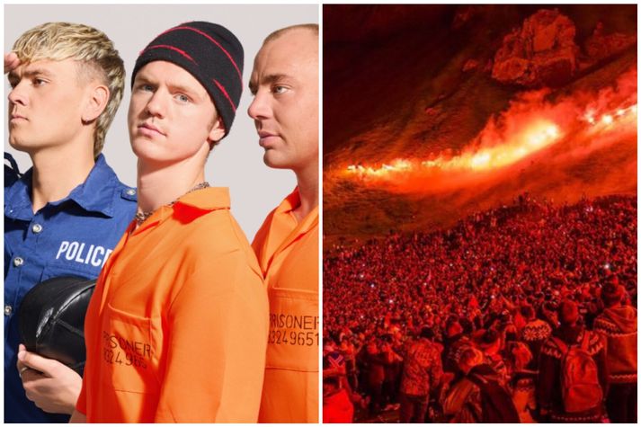 Gústi B og félagar troða upp á Þjóðhátíð.