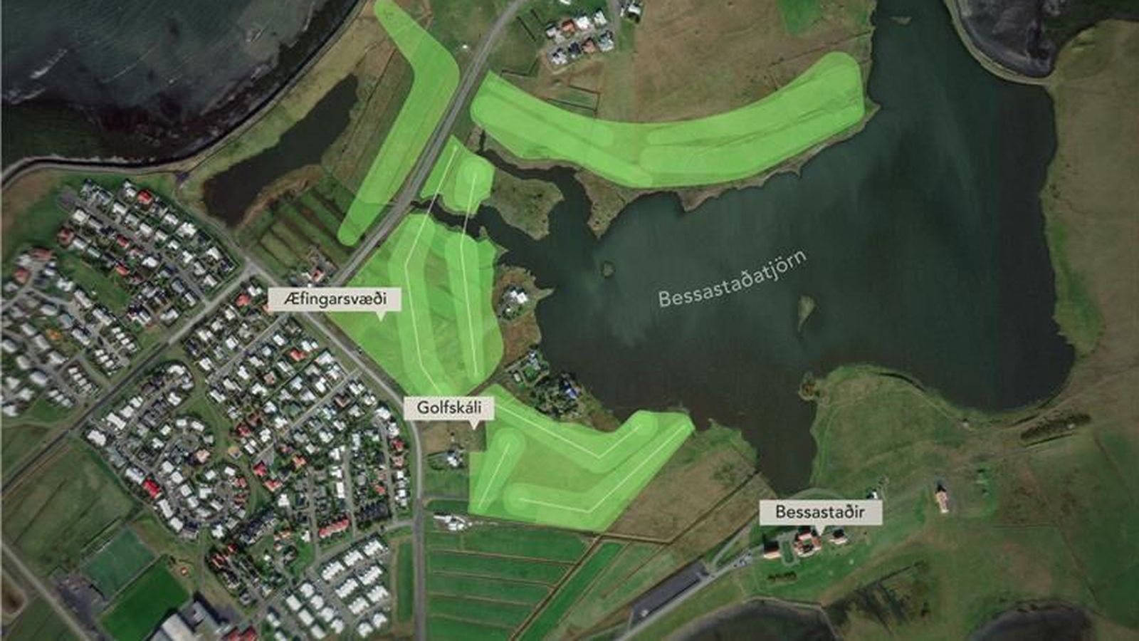 Skriður kominn á tuttugu ára gömul á­form um nýjan golf­völl á Álfta­nesi
