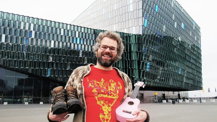 Arnar Eggert segist fá kvíðahnút frekar en fiðrildi í magann þetta árið.