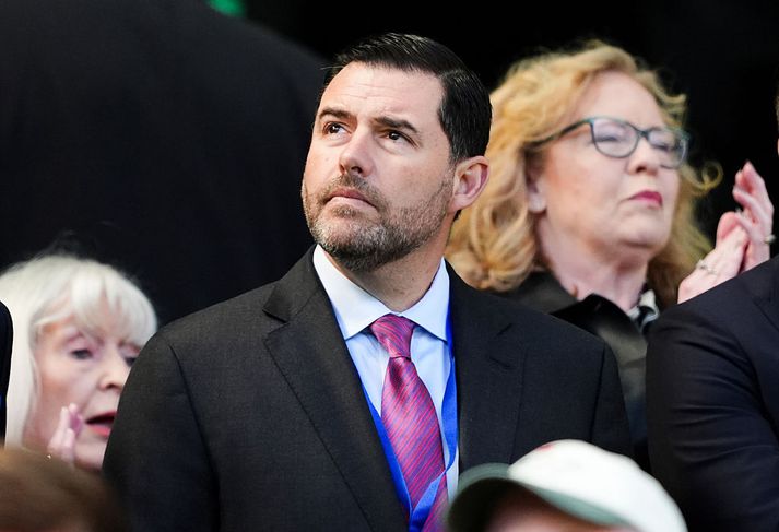 Jed York á vellinum.