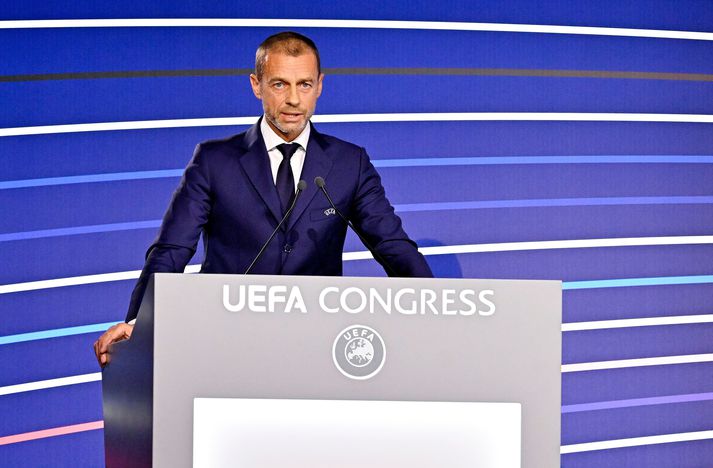 Aleksander Ceferin hefur verið forseti UEFA síðan 2016.