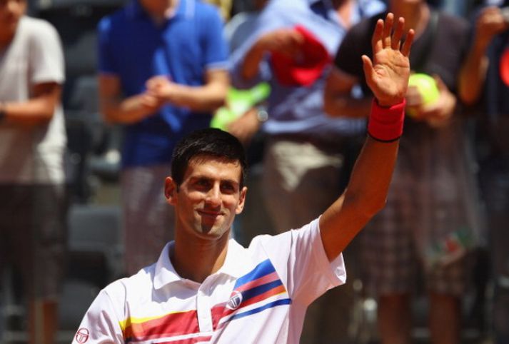 Djokovic er sjóðheitur þessa daganna. Myndæ / Getty Images